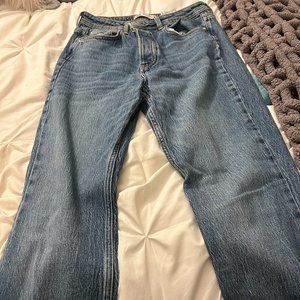 Zara vintage jeans, size 6, normal-wash denim